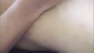 Asian student masturbating, moaning, and cums alone after his class