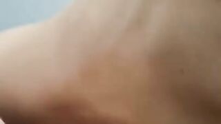 my sweet girlfriend is super cool giving me a blowjob