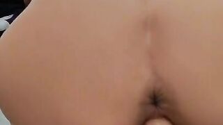 HUGE SQUIRT! Hot solo BLONDE plays with wet close-up pussy and huge dildo!