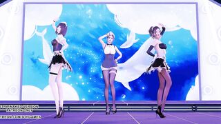 [MMD] Hurly burly Sexy Maid Hot Dance 4K 60FPS