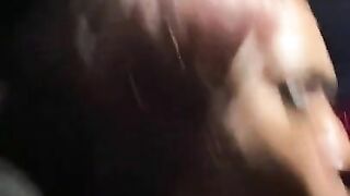 SLOPPY LOUD OUTDOOR BLOWJOB WITH CUMSHOT @icontrolthroats Twitter