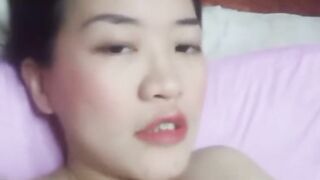 Chinese girl alone at home 38