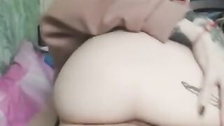 She spread her buns and showed savoy sweet holes that I want to fuck.