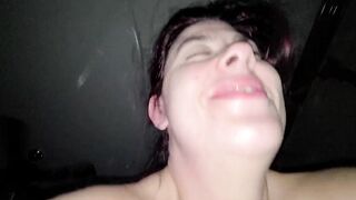 Sucking some dick in bed.