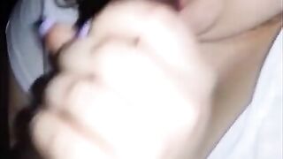 BBW Slurps and Gulps my Black Cock (SloMo Wet Sounds)