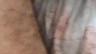 Horny step son naked sneaking into step mom bed in hotel room for fuck