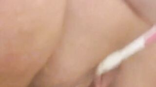 Toothbrush masturbating preview