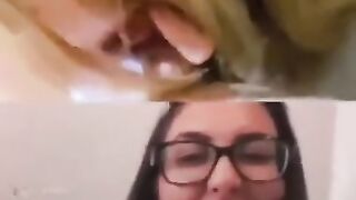 Instagram Live Licking Pussy