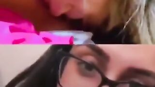 Instagram Live Licking Pussy