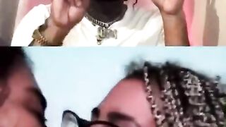 LATINAS PLAY WITH TOYS TOGETHER ON RAPPER GOLD GAD INSTAGRAM LIVE