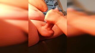 BLOWJOB AND PUTTING CONDOM ON CHUBBY STRANGERS BIG DICK WITH MY MOUTH POV - FAN MADE