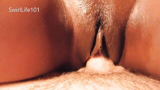 Close up Quickie with Ebony MILF - Amateur Couple!