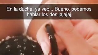 Habla con el novio de su amiga en snapchat