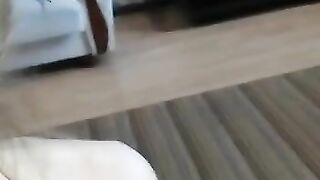 Sexwife new REAL cheating in hotel with bull domination lover (dirty talk, rimming, humiliation)