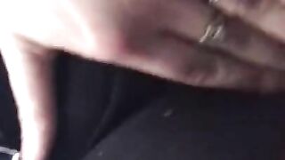 Airplane SLUT!! Public masturbation