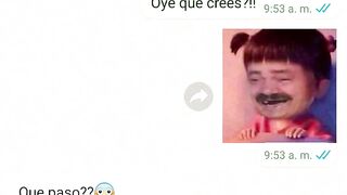 Le Digo a mi mejor amiga que estoy caliente y me manda video ????/Conversación WhatsApp