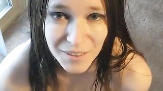 Purple Kittenplay Submissive BJ