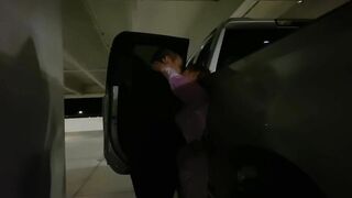 FUCKING HER IN PUBLIC PARKING GARAGE