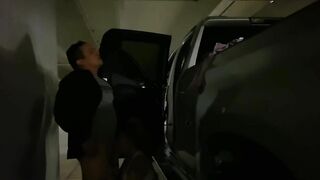 FUCKING HER IN PUBLIC PARKING GARAGE