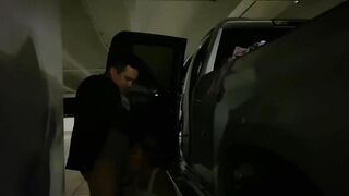 FUCKING HER IN PUBLIC PARKING GARAGE