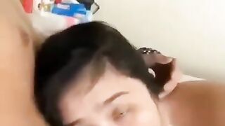 Khmer Girlfriend suck dick her boyfriend