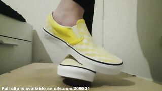 VANS Slip-on Cock Crush and Cum