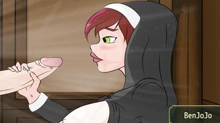 Never Saint - Exorcising my Cock by Kuma-Ben