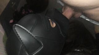 Submissive cuckold Wife has to suck cock