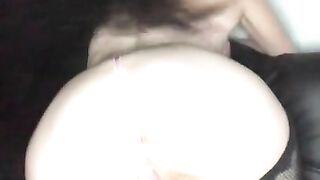 Petite Slut bends over and shows her pussy