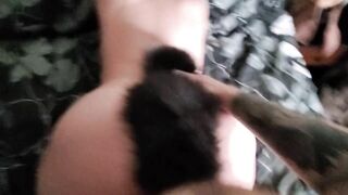 POV Goth Little Kitten gets Creampied