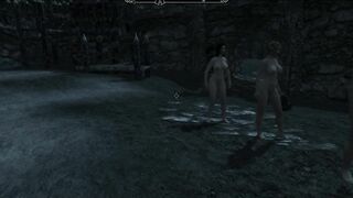 Skyrim | Sold his wives to a soldier for release | Porn Games