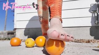 Giantess Crush Fetish Foot Fetish Feet Black Toenails Food Crush