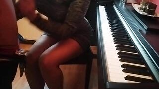 masturbates in piano lessons caught by teacher I have to suck him off.