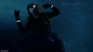 underwater moments: gothic mood mermaid