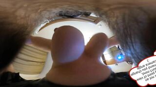 Just saggy tits. 360 2d VR