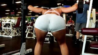 No panties cameltoe at gym - PureSexMatch.com