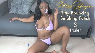 Titty Bouncing Smoking Fetish 3 - Trailer