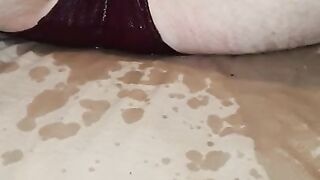 Alice - casually pissing myself while masturbating. So hot!