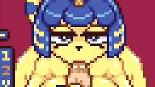 Neko Touch DX pixel art blowjob