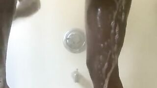 Playing around in the shower