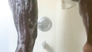 Playing around in the shower