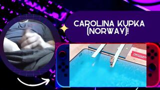 React: Carolina Kupka (Norway) - Diving