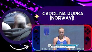 React: Carolina Kupka (Norway) - Diving