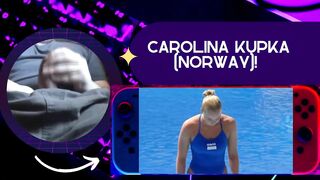 React: Carolina Kupka (Norway) - Diving