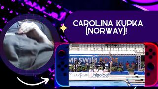 React: Carolina Kupka (Norway) - Diving