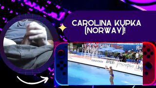 React: Carolina Kupka (Norway) - Diving