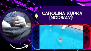 React: Carolina Kupka (Norway) - Diving