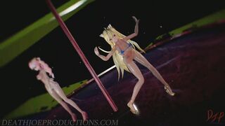 MMD R18 Nude sexy Luka And Lily - Ai Dee 1089