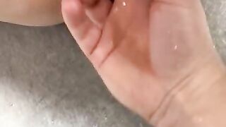 CO WORKER- Extreme squirting in public