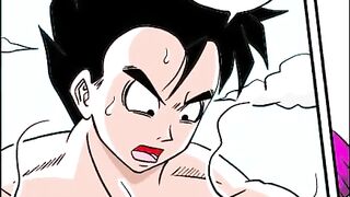 Dragon Ball Z - Videl and Gohan fucking in Videl's Temptation (Porn Parody) (Hard Sex) (Hentai)